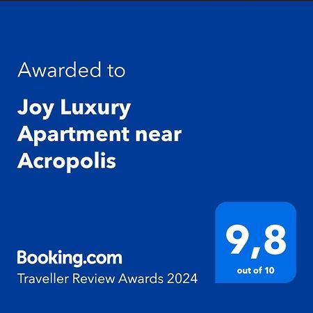 Joy Luxury Apartment Near Acropolis เอเธนส์ ภายนอก รูปภาพ